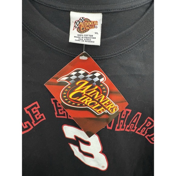 Vtg Winners Circle Dale Earnhardt Long Sleeve Shirt XL Nascar #3 New With Tag - Picture 4 of 4